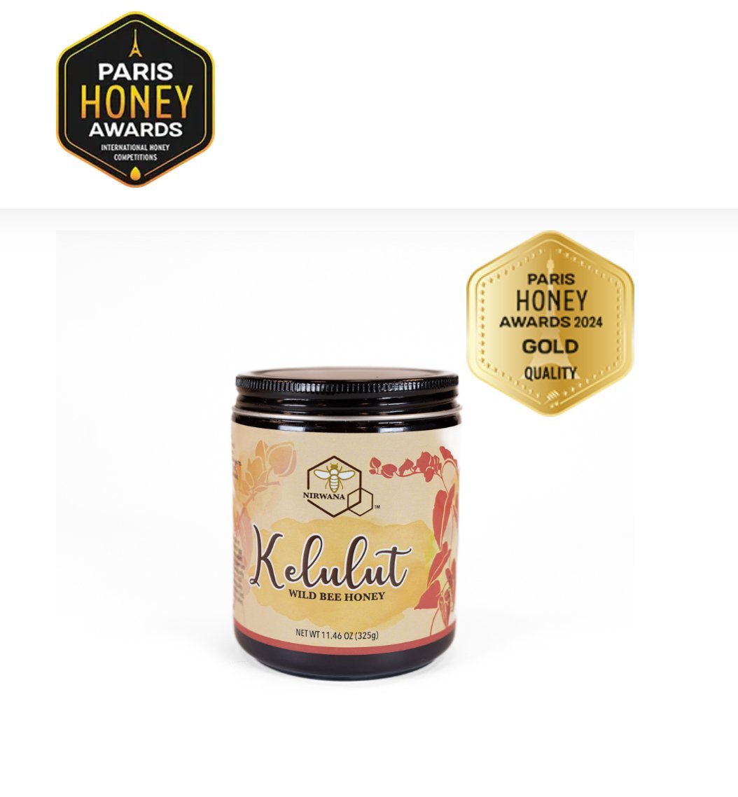 Honey made by kelulut bees 325g - EAST HONEY AND HERB ENTERPRISE